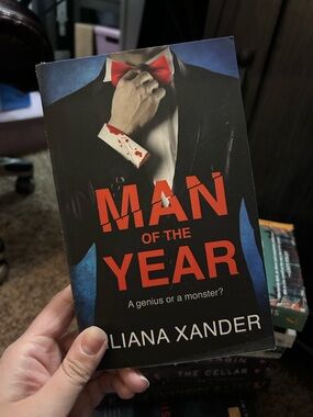Man of the Year by Liliana Xander - Black & Red Paperback